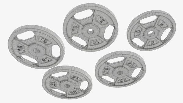 Weight plate set 05