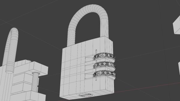 well modeled padlocks