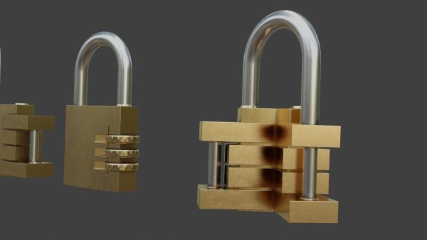 well modeled padlocks