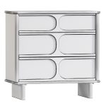 Wes 3-Drawer Wood Dresser