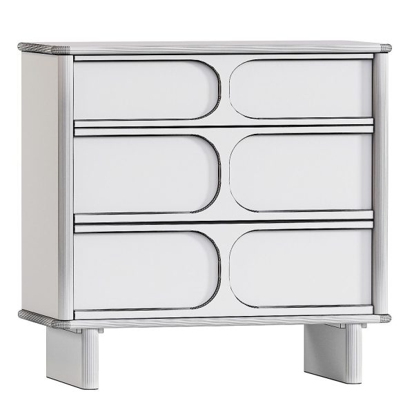 Wes 3-Drawer Wood Dresser