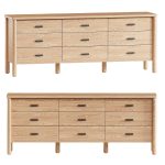 West Elm Hargrove Dresser 6 Drawer Dresser