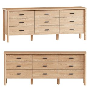 West Elm Hargrove Dresser 6 Drawer Dresser