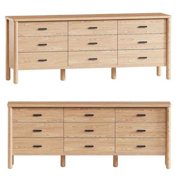 West Elm Hargrove Dresser 6 Drawer Dresser