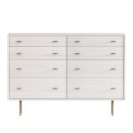 West Elm Modernist Wood Lacquer 6 drawer Dresser