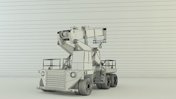 wheel crane model