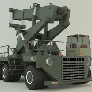 wheel crane model
