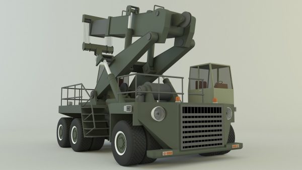 wheel crane model