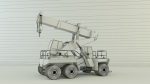 wheel crane model