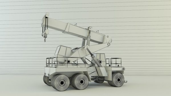 wheel crane model