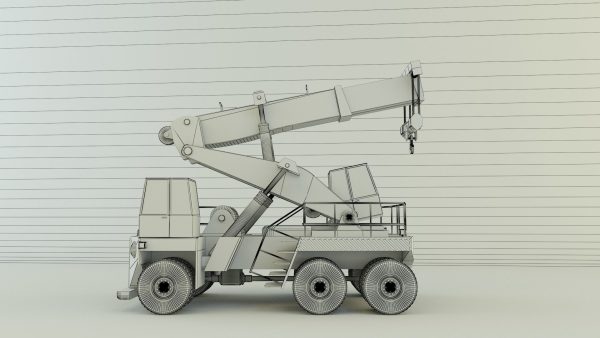 wheel crane model