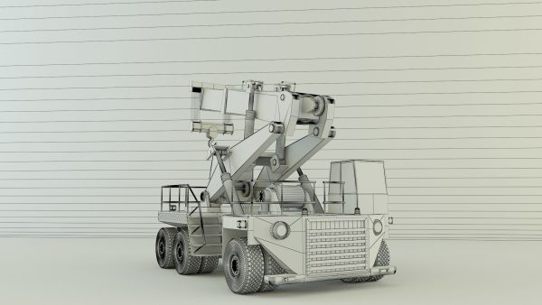 wheel crane model