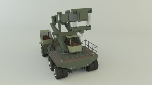 wheel crane model