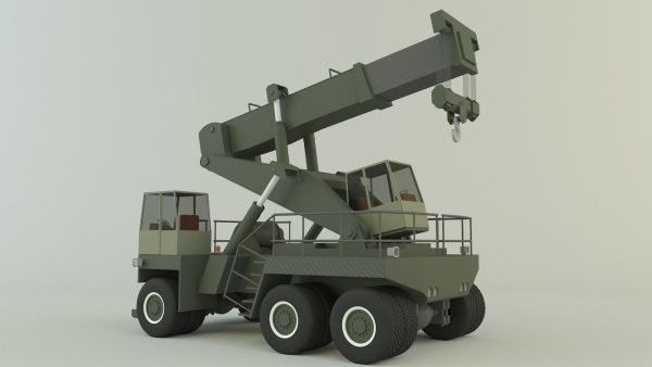 wheel crane model
