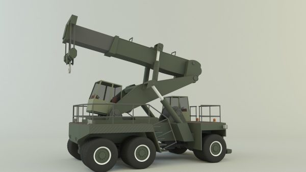 wheel crane model