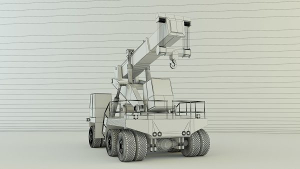 wheel crane model