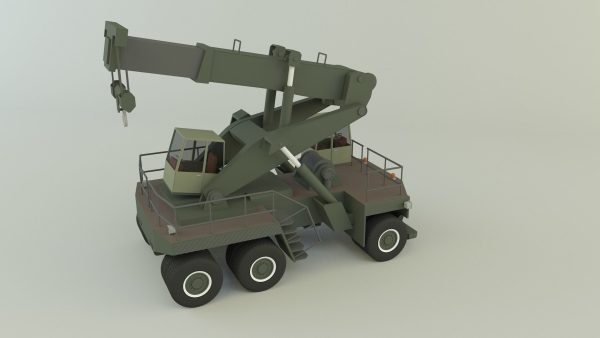 wheel crane model