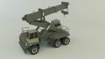 wheel crane model