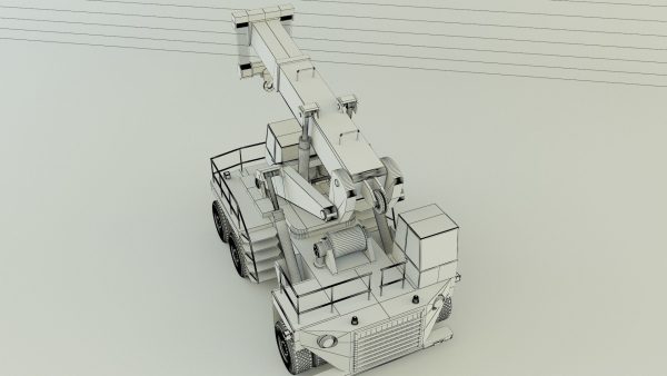 wheel crane model