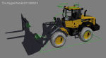 Wheel Loader Komatsu WA250 Rigged