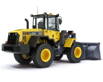 Wheel Loader Komatsu WA250 Rigged