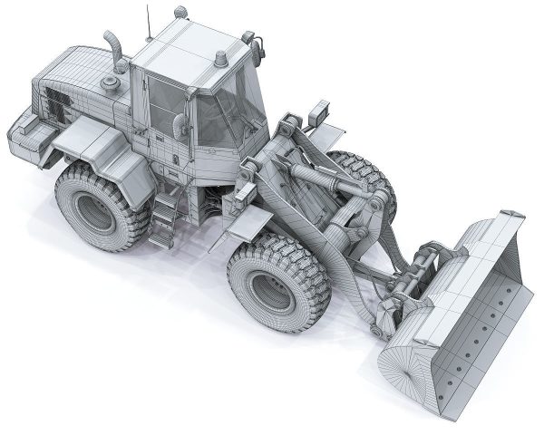 Wheel Loader Komatsu WA250 Rigged