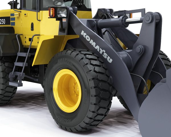 Wheel Loader Komatsu WA250 Rigged