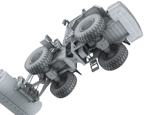 Wheel Loader Komatsu WA250 Rigged