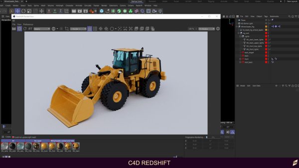 Wheel loader rig