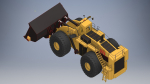 Wheel loader truck
