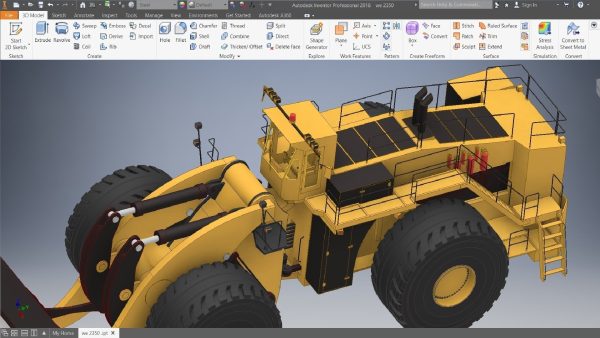 Wheel loader truck