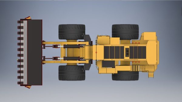 Wheel loader truck