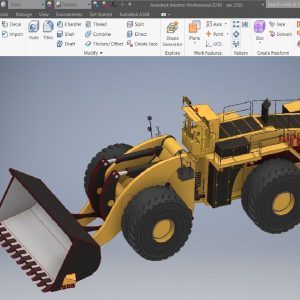 Wheel loader truck