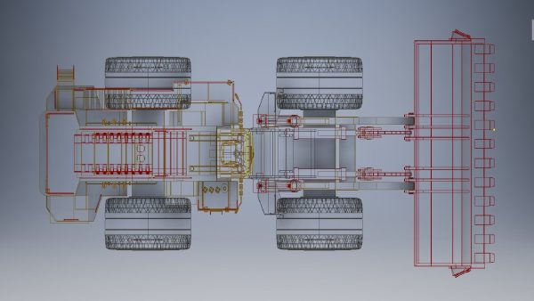 Wheel loader truck