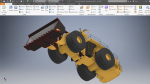 Wheel loader truck