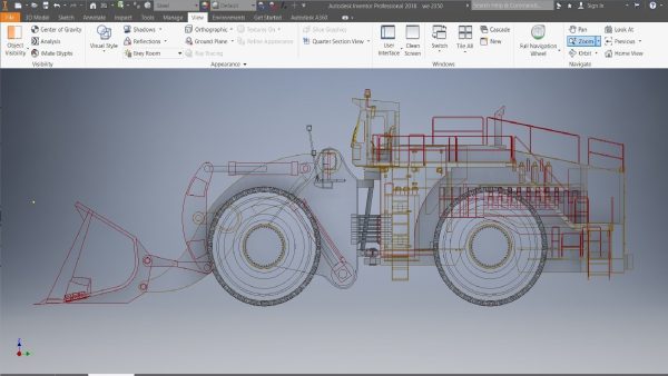 Wheel loader truck