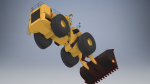 Wheel loader truck