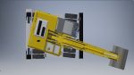 Wheeled Excavator  3d model