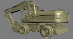 Wheeled Excavator