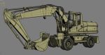 Wheeled Excavator