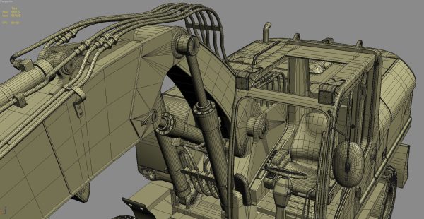 Wheeled Excavator