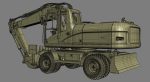 Wheeled Excavator