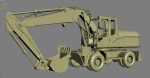 Wheeled Excavator