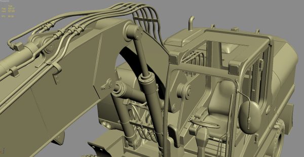 Wheeled Excavator