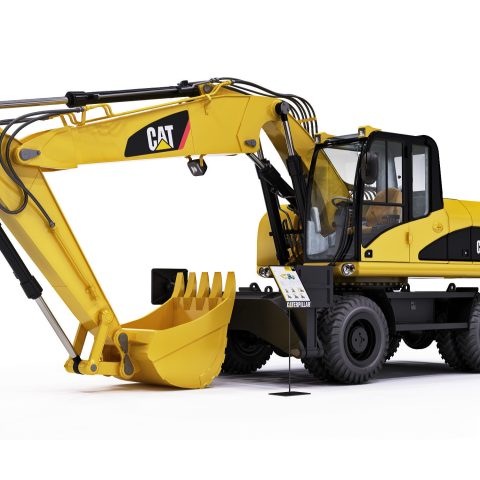 Wheeled Excavator