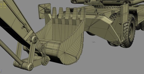 Wheeled Excavator