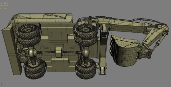 Wheeled Excavator