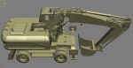 Wheeled Excavator