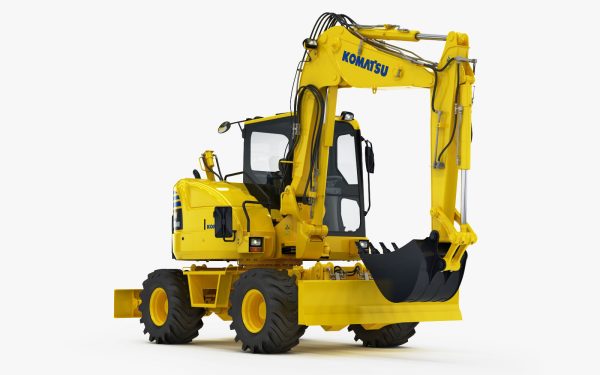 Wheeled Excavator Komatsu PW98MR-8