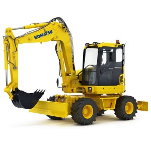 Wheeled Excavator Komatsu PW98MR-8